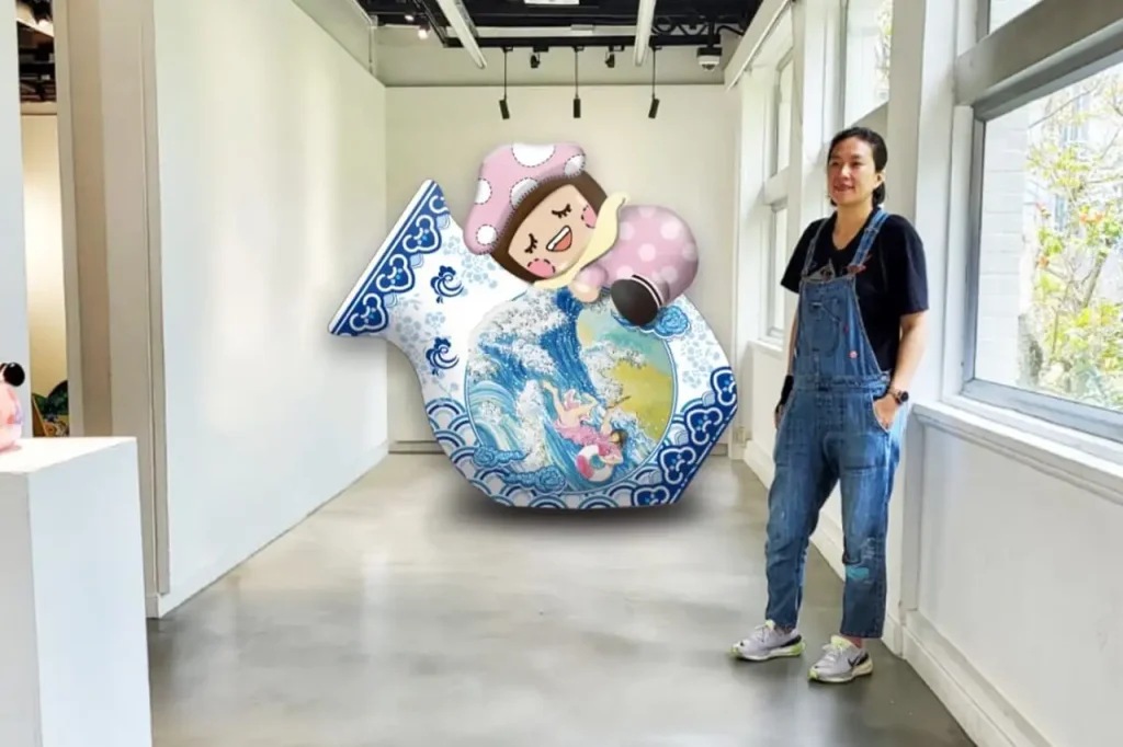 本地藝術家 麥雅端 將於2024年8月28日至9月2日在香港視覺藝術中心舉行個展《觀潮...一場藝術的交匯》