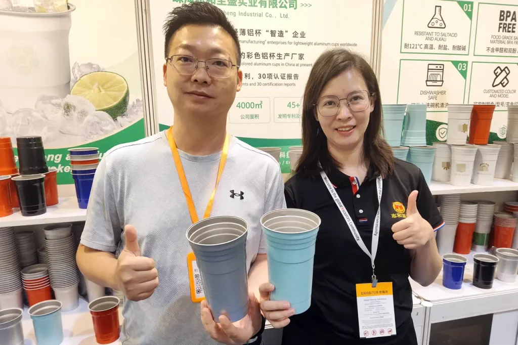 KABCKA:超輕巧鋁杯,盛事場景適用 1